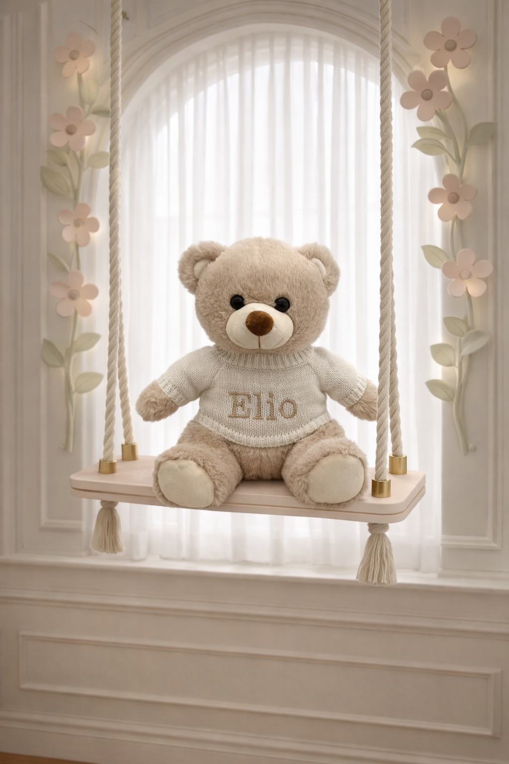 Ursulet de plus personalizat - ivory